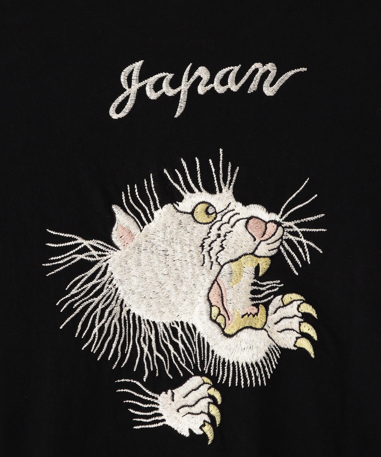 REMI RELIEF / 別注20/-天竺BIGサイズT(刺繍:tiger)