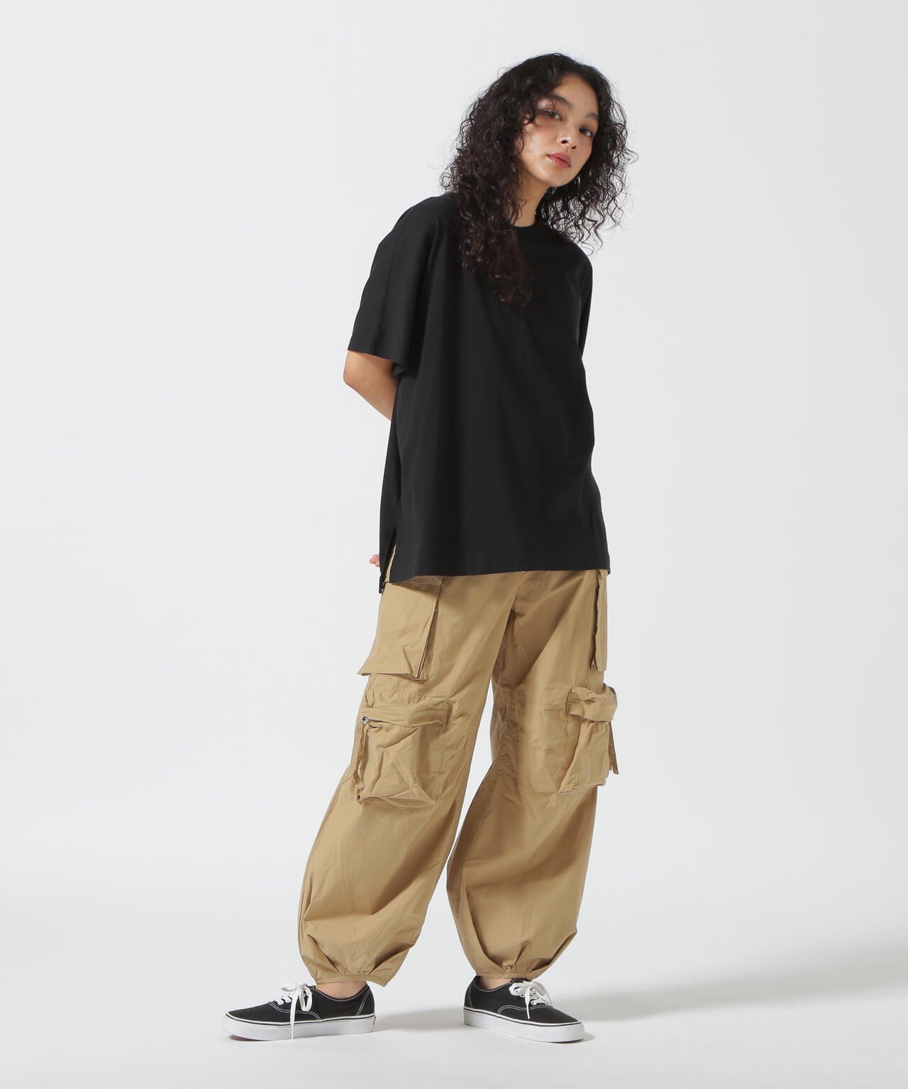 upper hights(アッパーハイツ)LOOSE DOLMAN TEE/ 242TW03