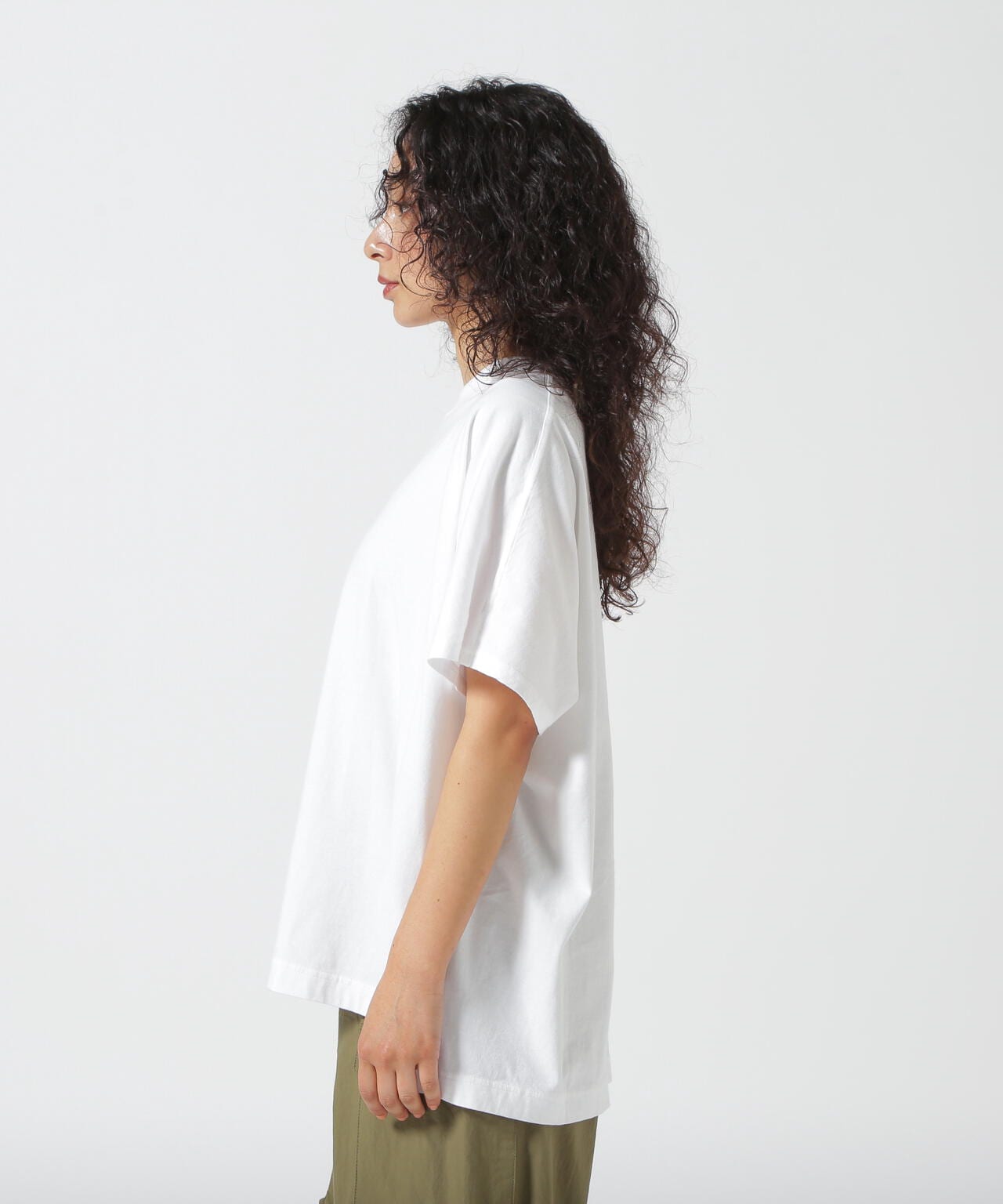 upper hights(アッパーハイツ)LOOSE DOLMAN TEE/ 242TW03