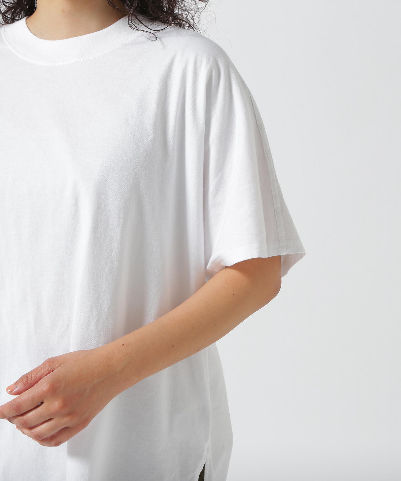 upper hights(アッパーハイツ)LOOSE DOLMAN TEE/ 242TW03