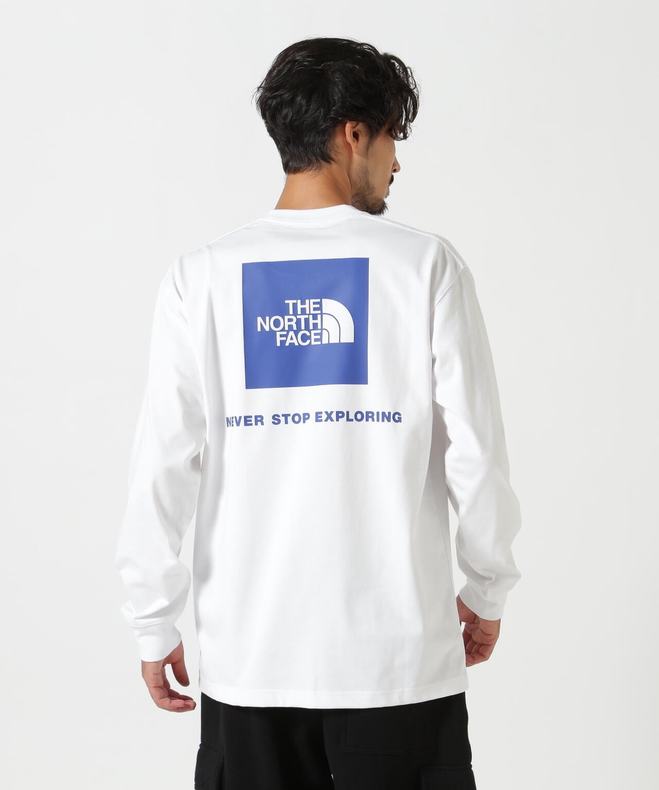 THE NORTH FACE / L/S Back Square Logo Tee