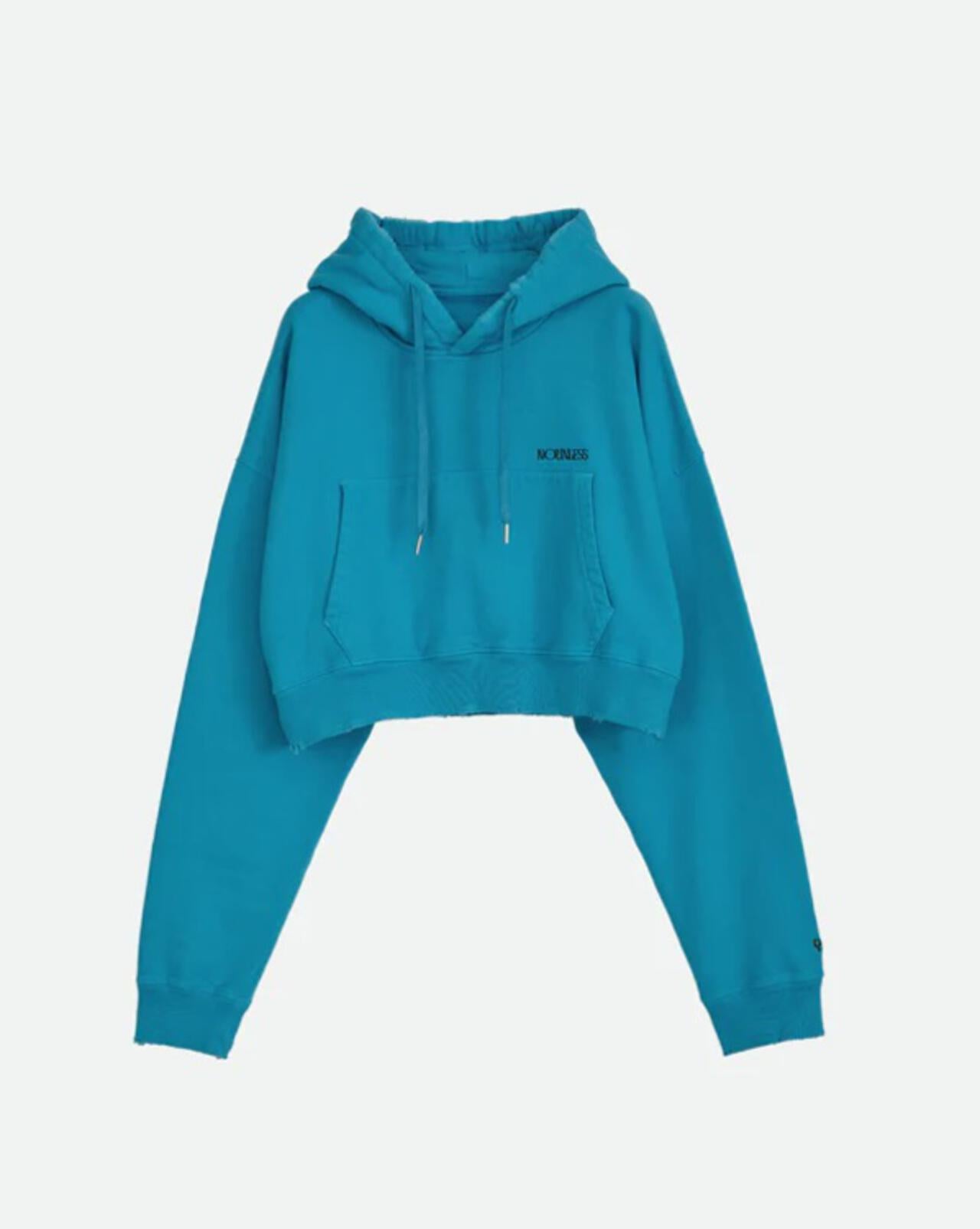 NOUNLESS(ナウンレス)SHORT HOODIE TOPS