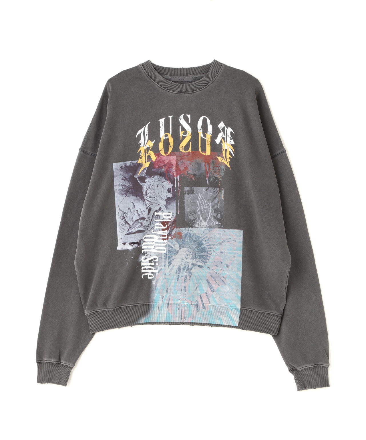 LUSOR(ルーソル)PIGMENT SWEAT OUTSIDE ピグメントスウェット アウトサイド