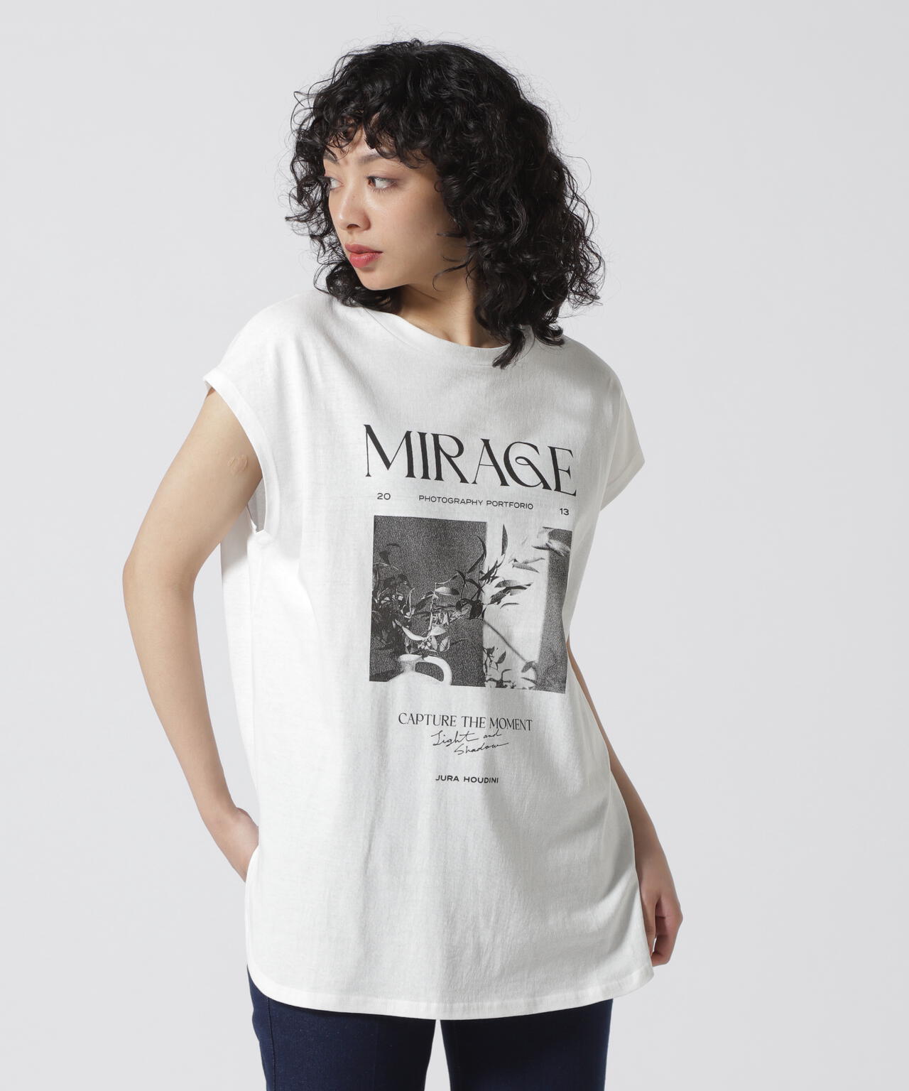 DROIT BELLO(ドロイトベロ)PHOTOフレンチTシャツ