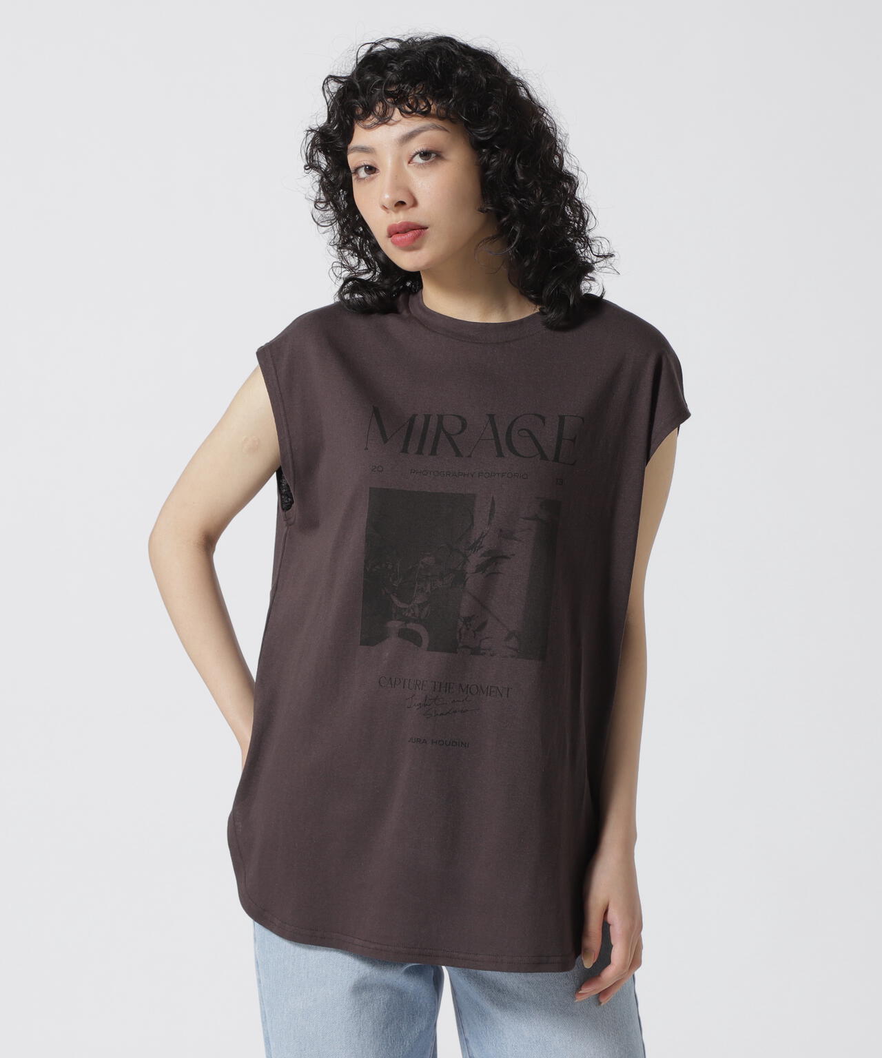 DROIT BELLO(ドロイトベロ)PHOTOフレンチTシャツ