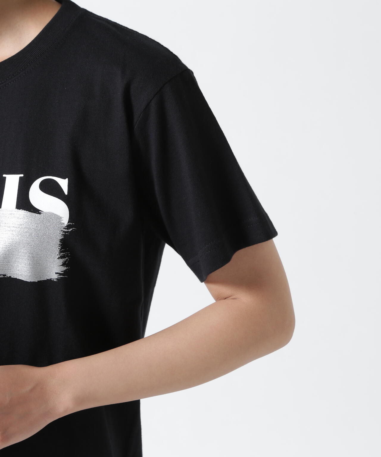 DROIT BELLO(ドロイトベロ)SILVERブラッシュPARIS Tシャツ