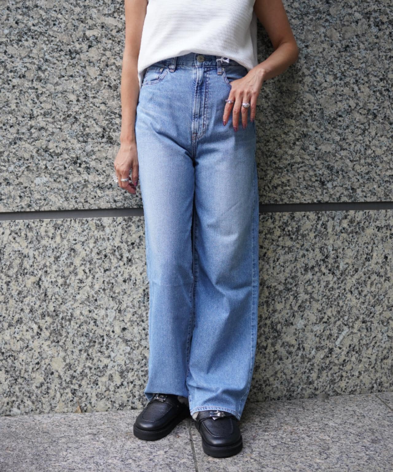 NEEDBY heritage(ニードバイヘリテージ)LUNA/HIGHRISE STRAIGHT