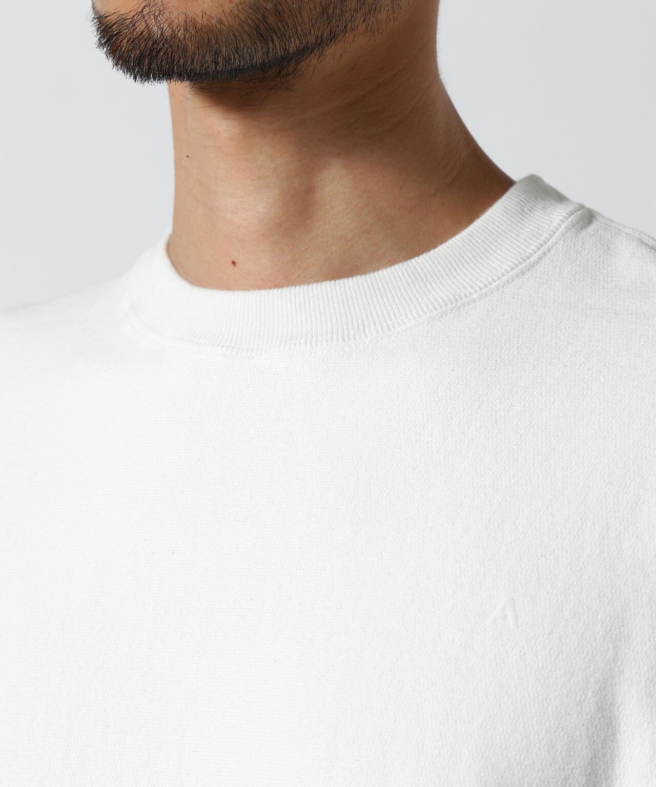 ATON (エイトン) GARMENT DYED URAKE OVERSIZED PULLOVER
