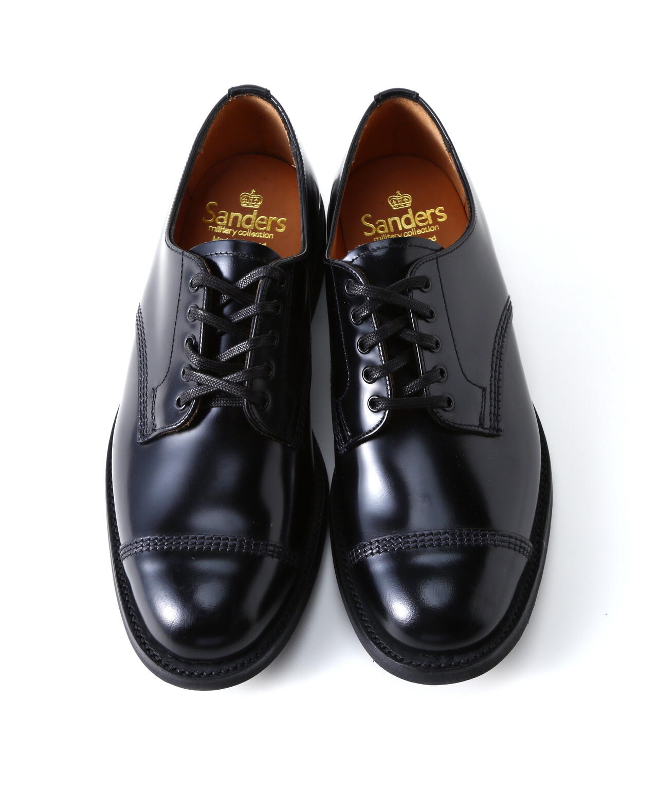 SANDERS(サンダース)MILITARY DERBY SHOES/FEMALE
