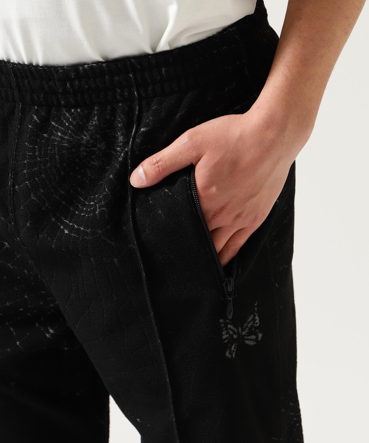 NEEDLES / Track Pant - Pile Jacquard / Spider Web