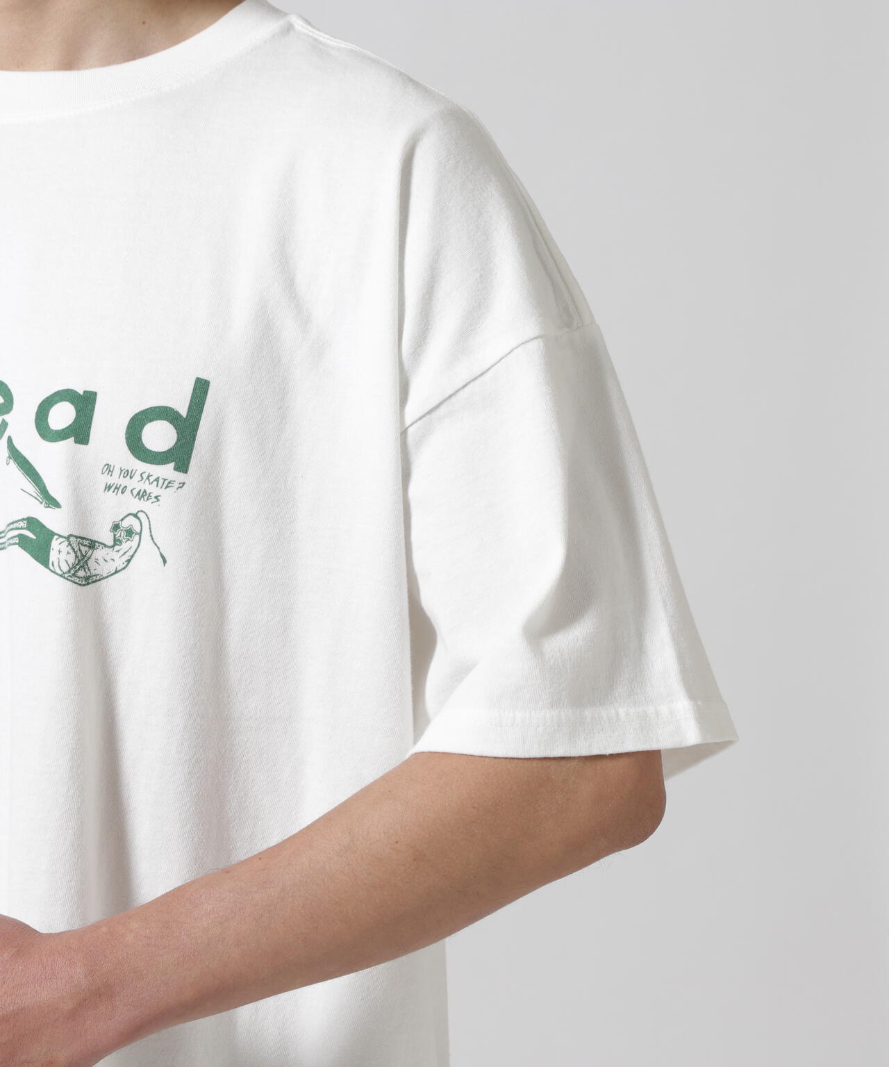 REMI RELIEF(レミレリーフ) 別注20/-天竺BIGサイズTシャツ(Undead)