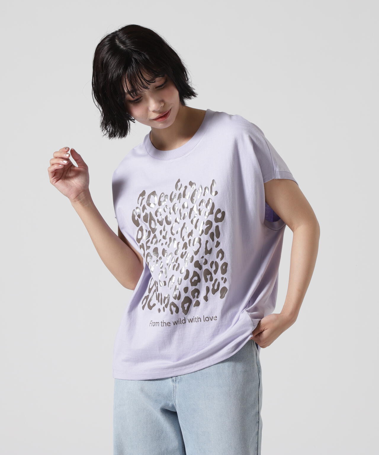 Munich(ミューニック)B'2nd別注レオパードプリントTシャツ