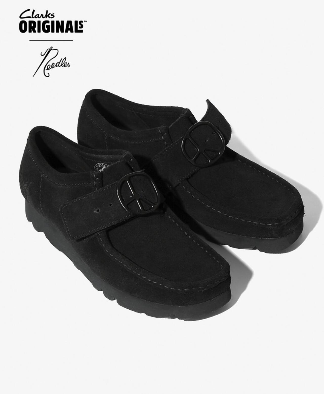 CLARKS ORIGINALS x NEEDLES / クラークス x ニードルズ / Wallabee - Peace Buckle