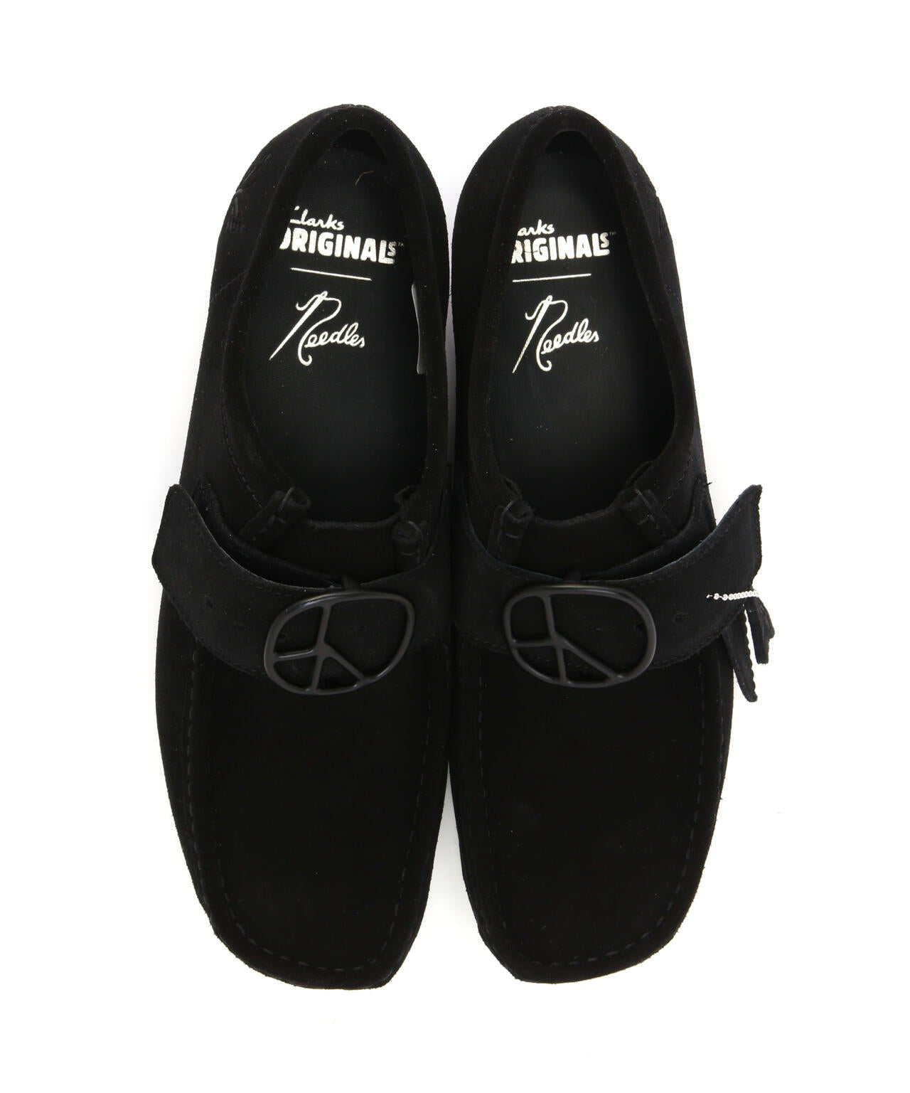 CLARKS ORIGINALS x NEEDLES / クラークス x ニードルズ / Wallabee - Peace Buckle