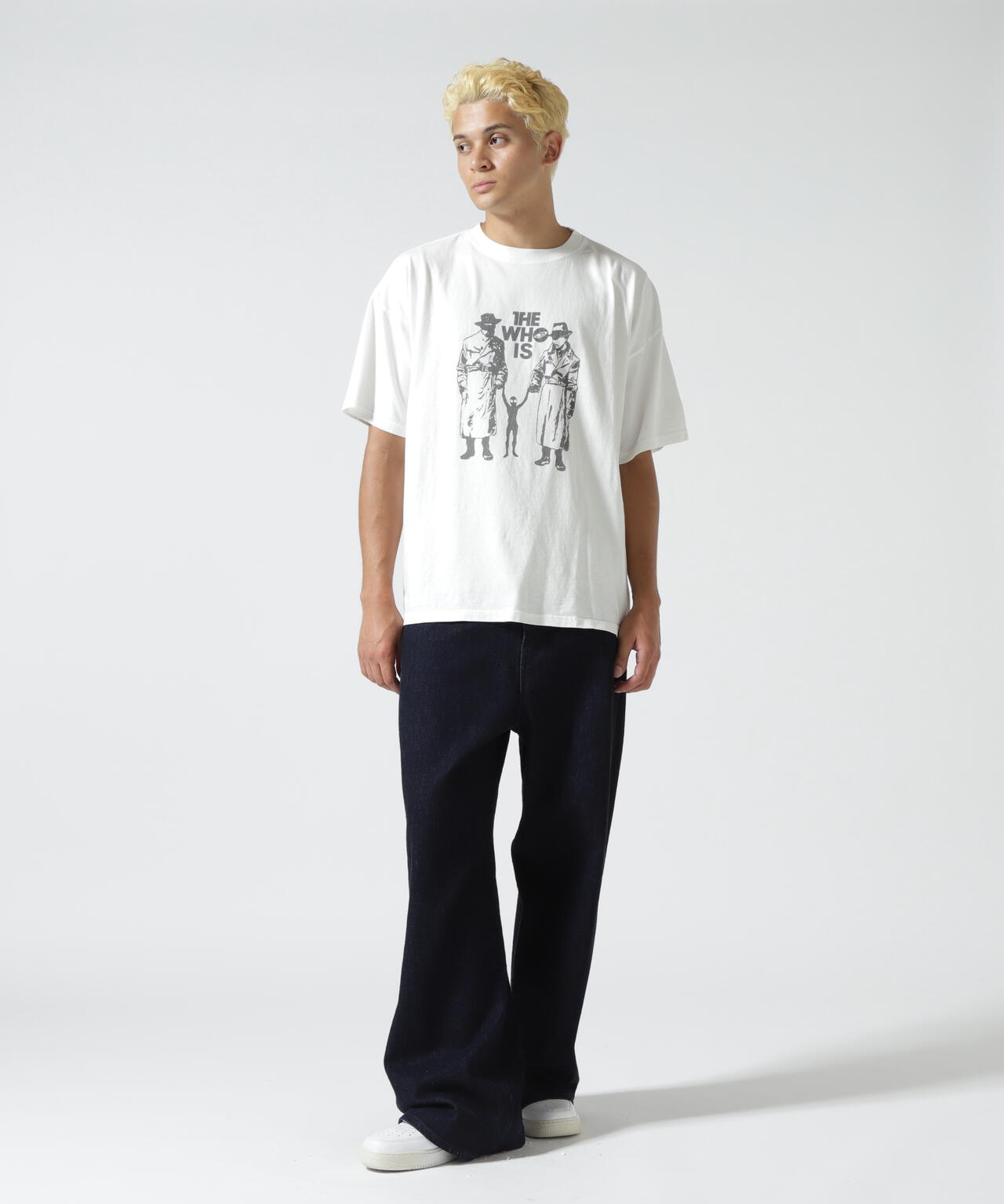 REMI RELIEF(レミレリーフ) 別注20/-天竺BIGサイズTシャツ(THE WHO IS)