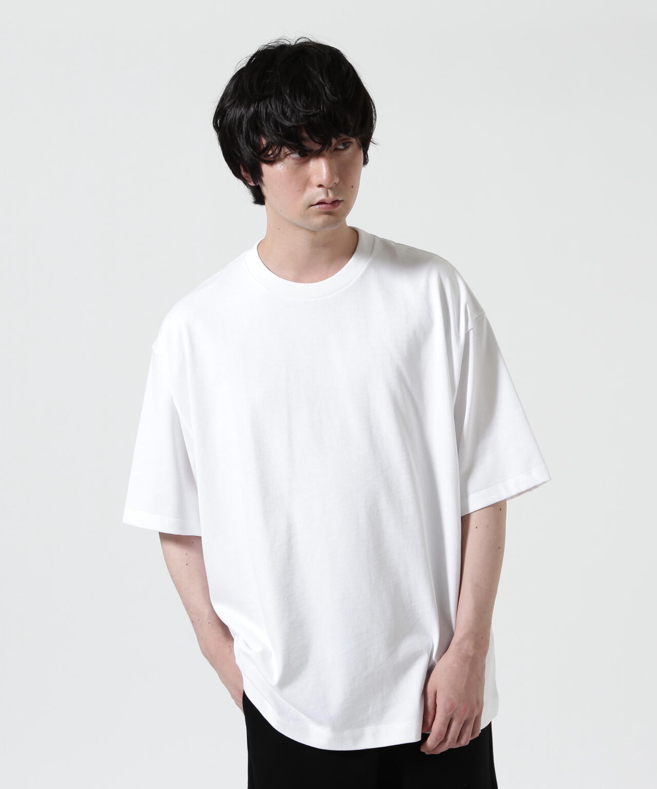 ATON (エイトン)12/- AIR SPININNG | LOOSE FIT T-SHIRT