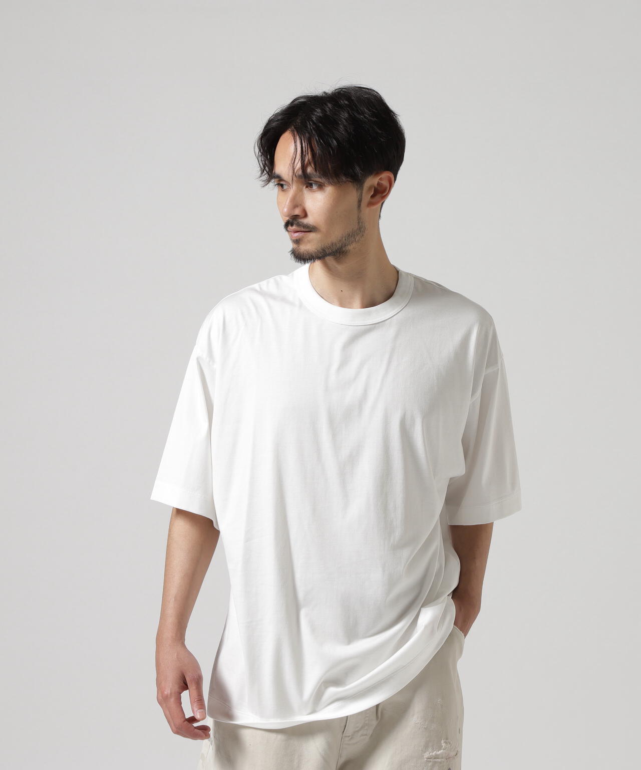 marka / マーカ / ORGANIC GIZA 80/2 KNIT COMFORT FIT Tee