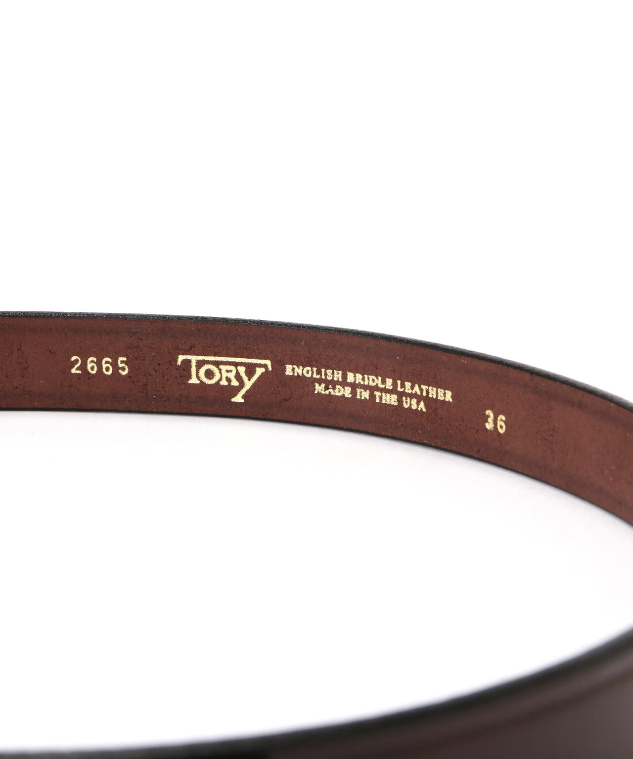 TORY LEATHER(トリーレザー)Brass Mini Hoof Pick Belt
