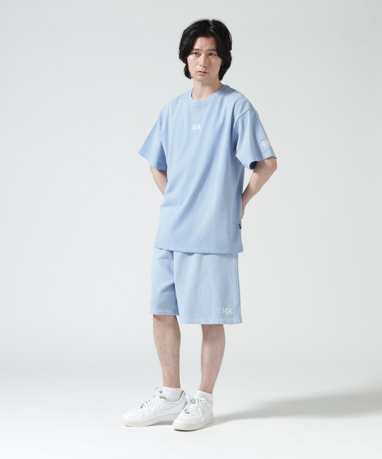 WIND AND SEA(ウィンダンシー)SULFUR DYEING LOGO S/S TEE