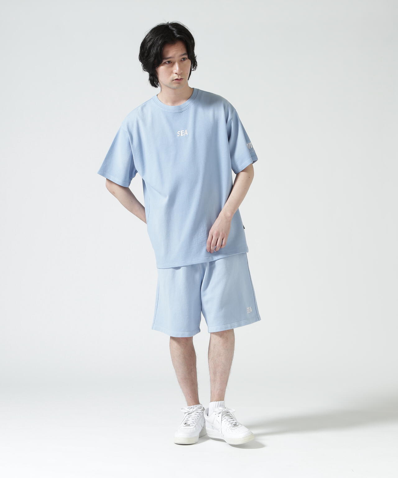 WIND AND SEA(ウィンダンシー)SULFUR DYEING LOGO S/S TEE