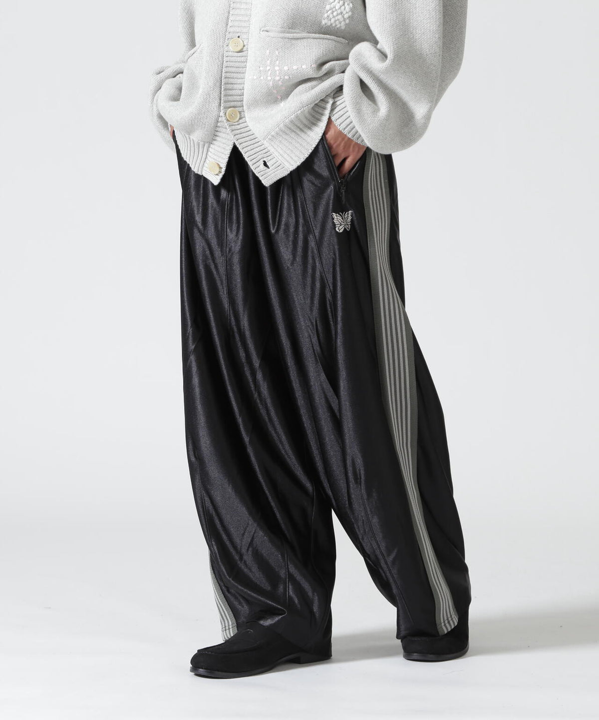 NEEDLES(ニードルズ) 【B'2nd EXCLUSIVE】H.D.TRACK PANT - TRICOT SATEEN