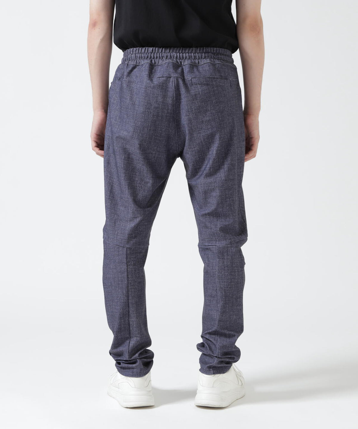 PIUORO(ピウオロ) SWITCHING DENIM PRINT PANTS