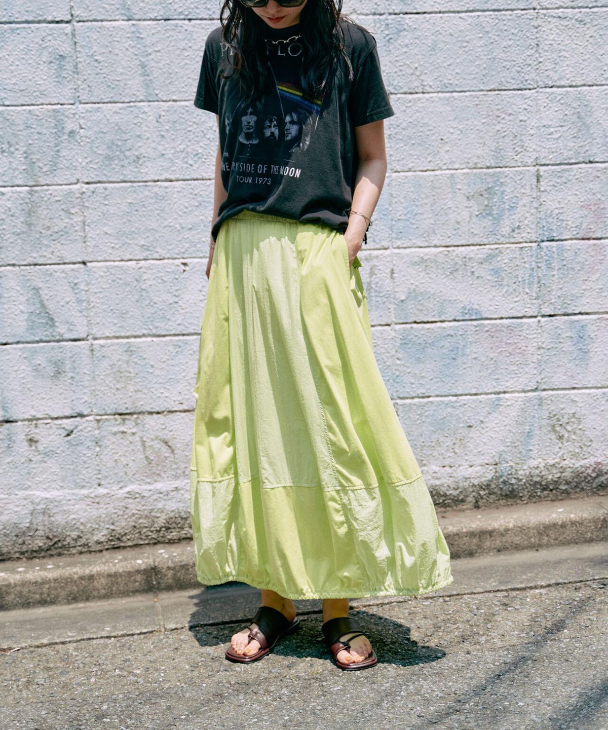 AULA AILA(アウラ アイラ)別注COCOON LAYERED SKIRT