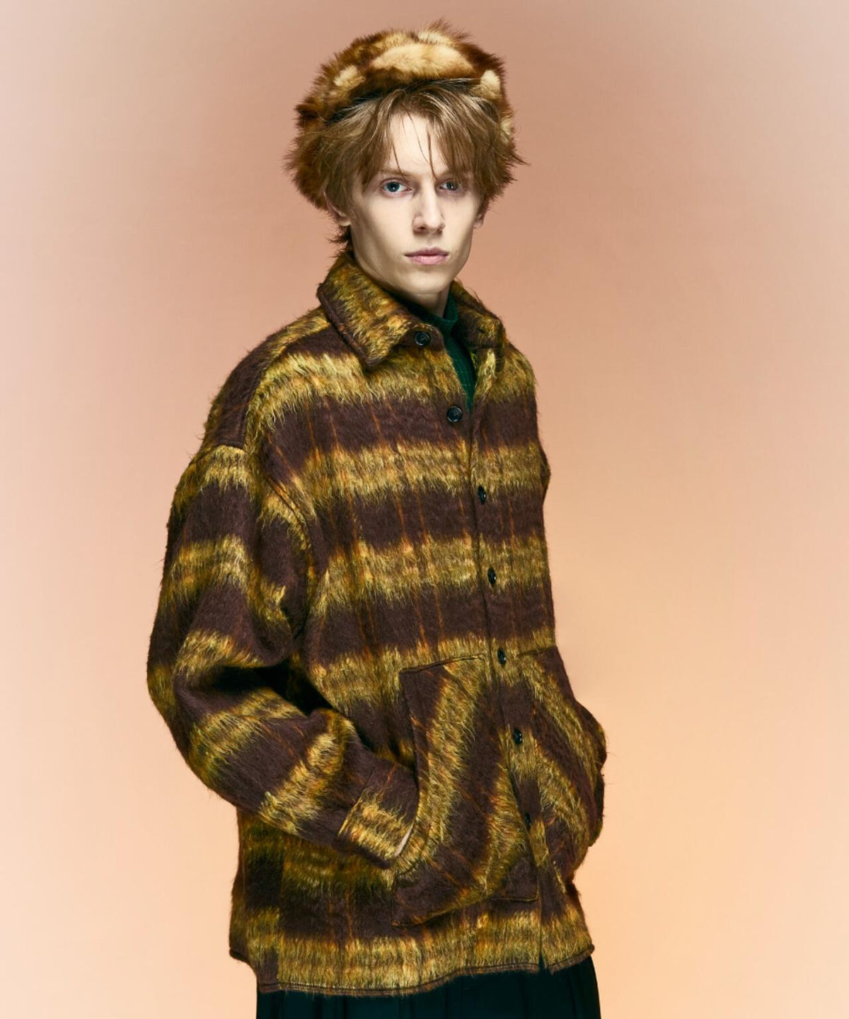 ANOTHER ROOM(アナザールーム) SHAGGY CHECK SHIRTS