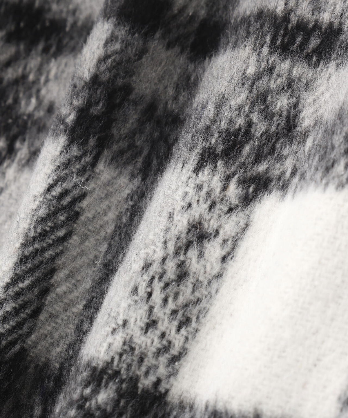RENOVA(レノバ) FOODY SHAGGY SHIRTS / フーディー シャギー チェックシャツ