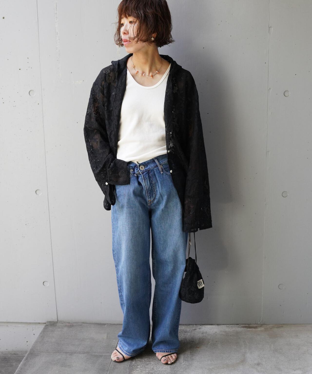 YENN(イエン)PORTABLE LACE HOODIE