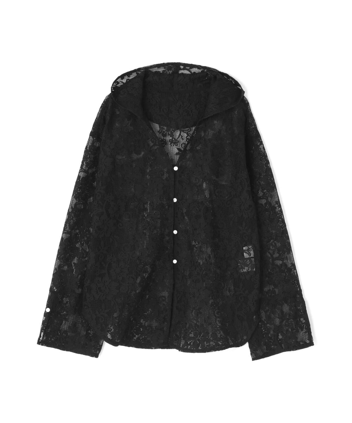 YENN(イエン)PORTABLE LACE HOODIE