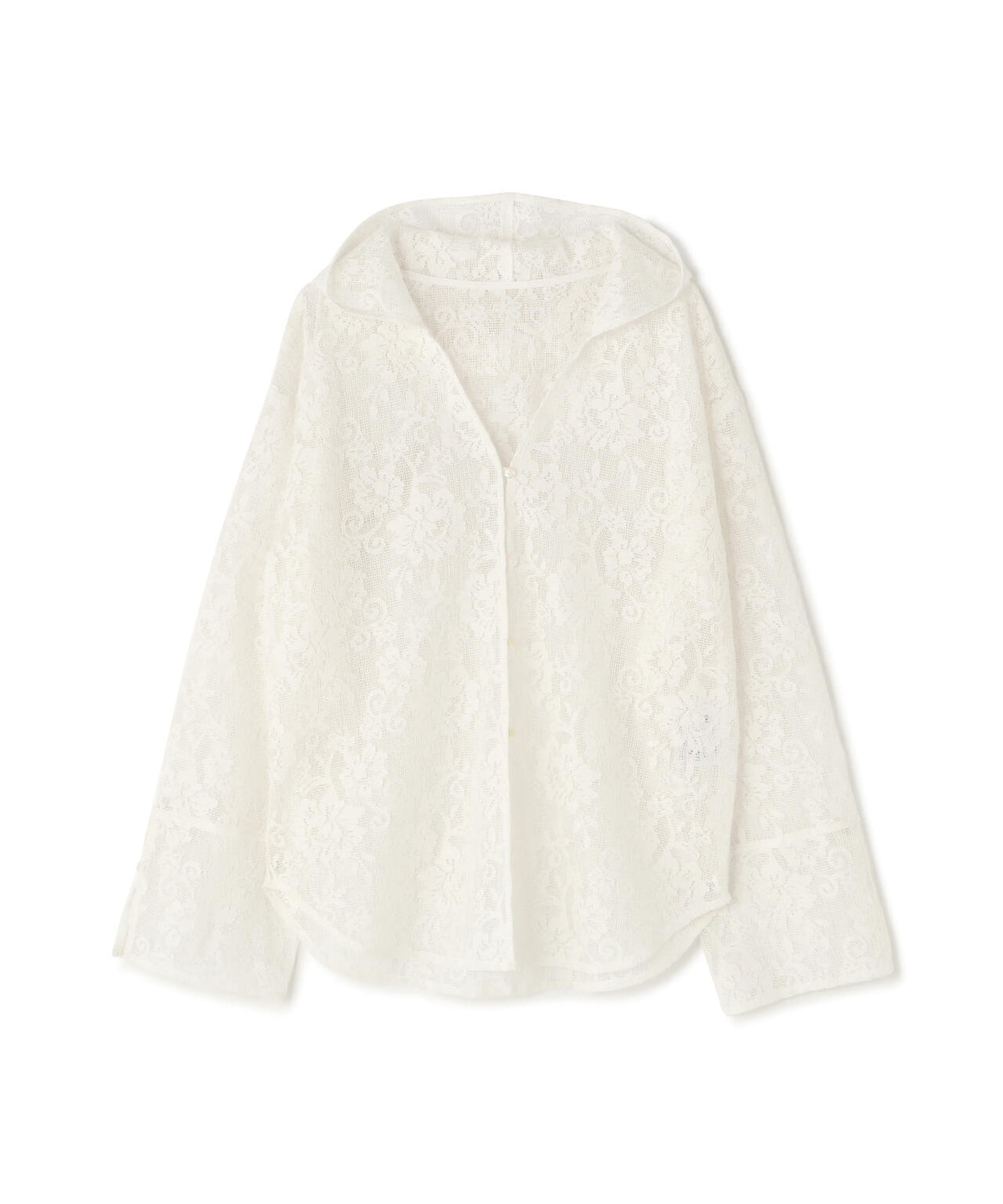 YENN(イエン)PORTABLE LACE HOODIE