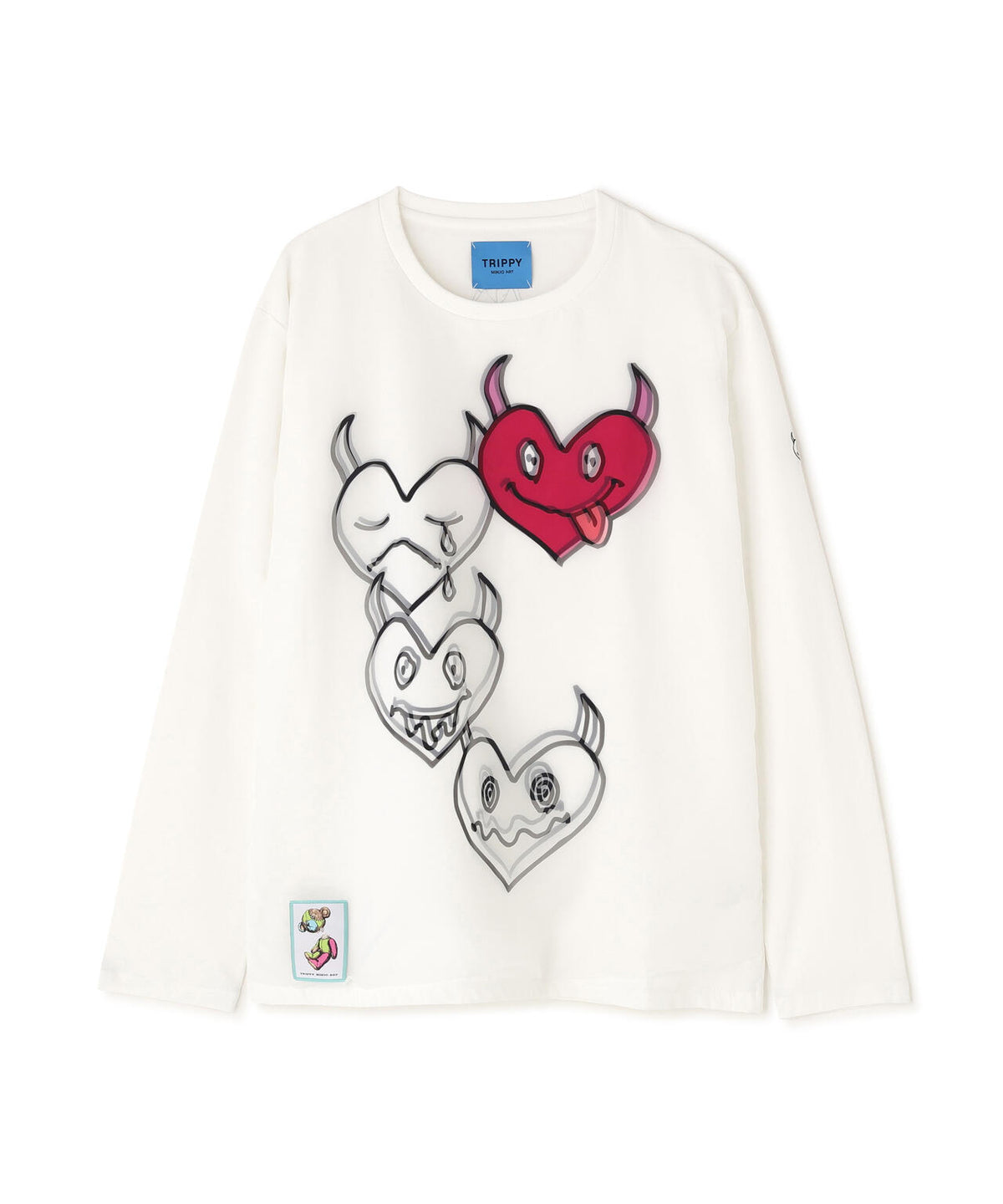 TRIPPY ART(トリッピーアート)ONI HERTS 3D L/S TEE