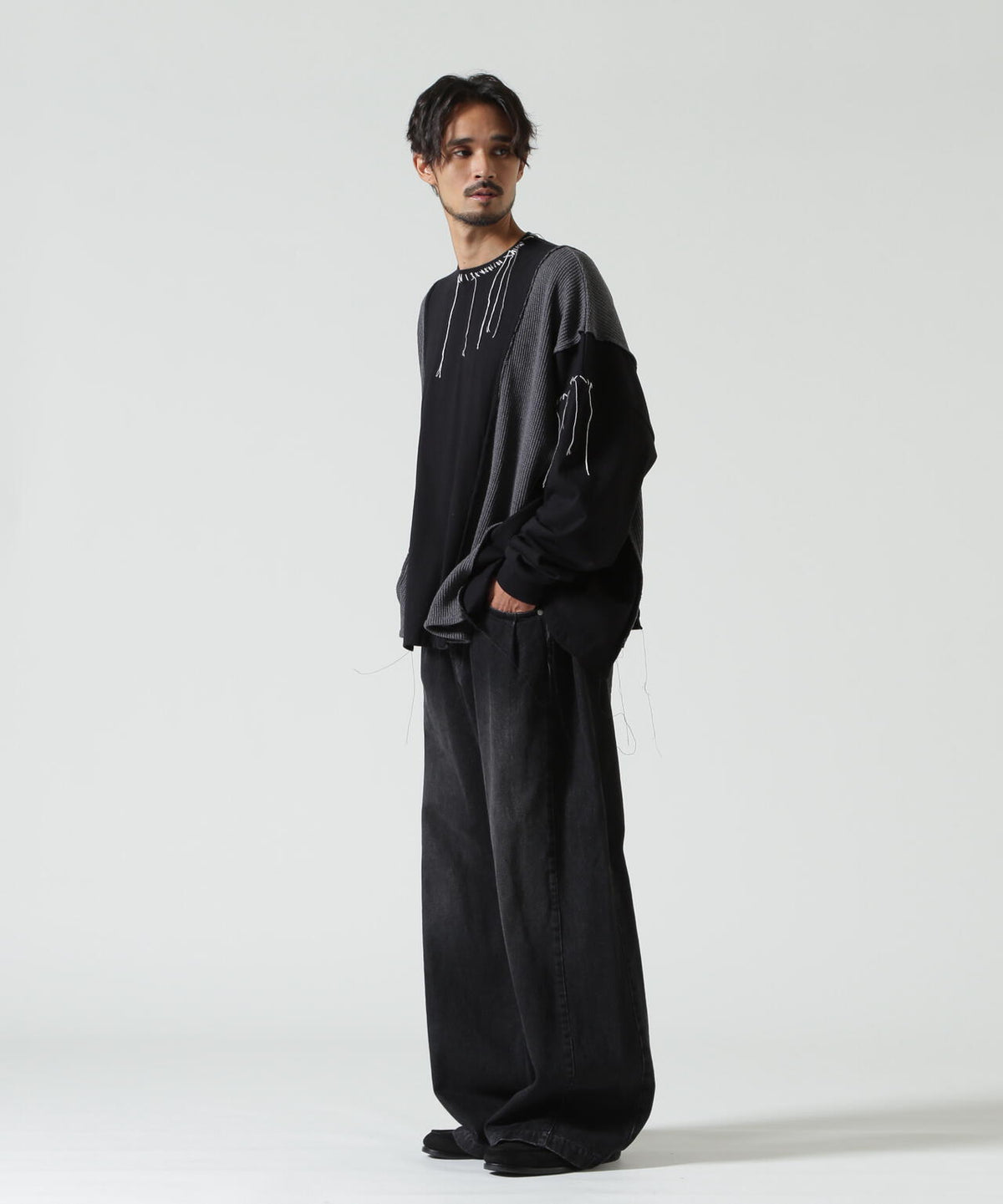DISCOVERED(ディスカバード)別注SWITCH MAT LOOP WIDE L/S TEE
