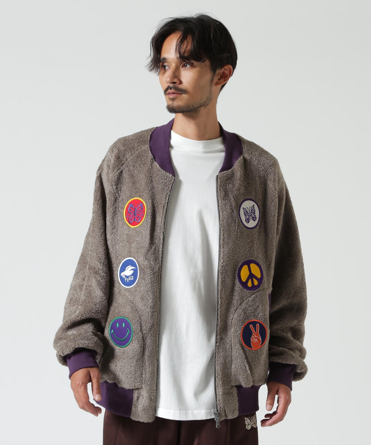 NEEDLES(ニードルズ) Souvenir Jacket - Knit Pile TY245