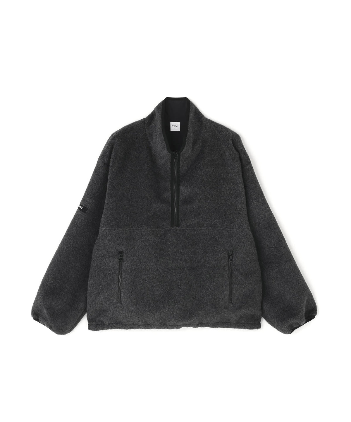 YENN(イエン)SHAGGY HALF ZIP JK