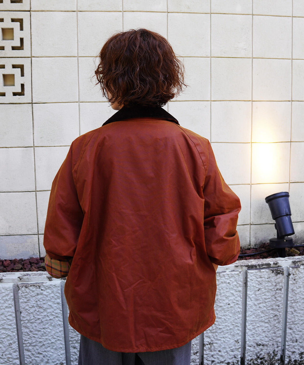 BARBOUR (バブアー) 《Barbour × Paul Smith》TRANSPORT Key ワックス ショート ジャケット