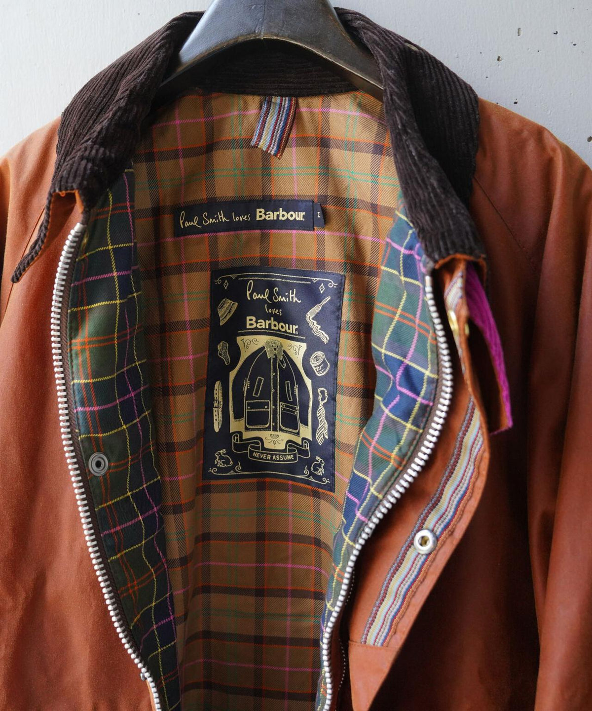 BARBOUR (バブアー) 《Barbour × Paul Smith》TRANSPORT Key ワックス ショート ジャケット