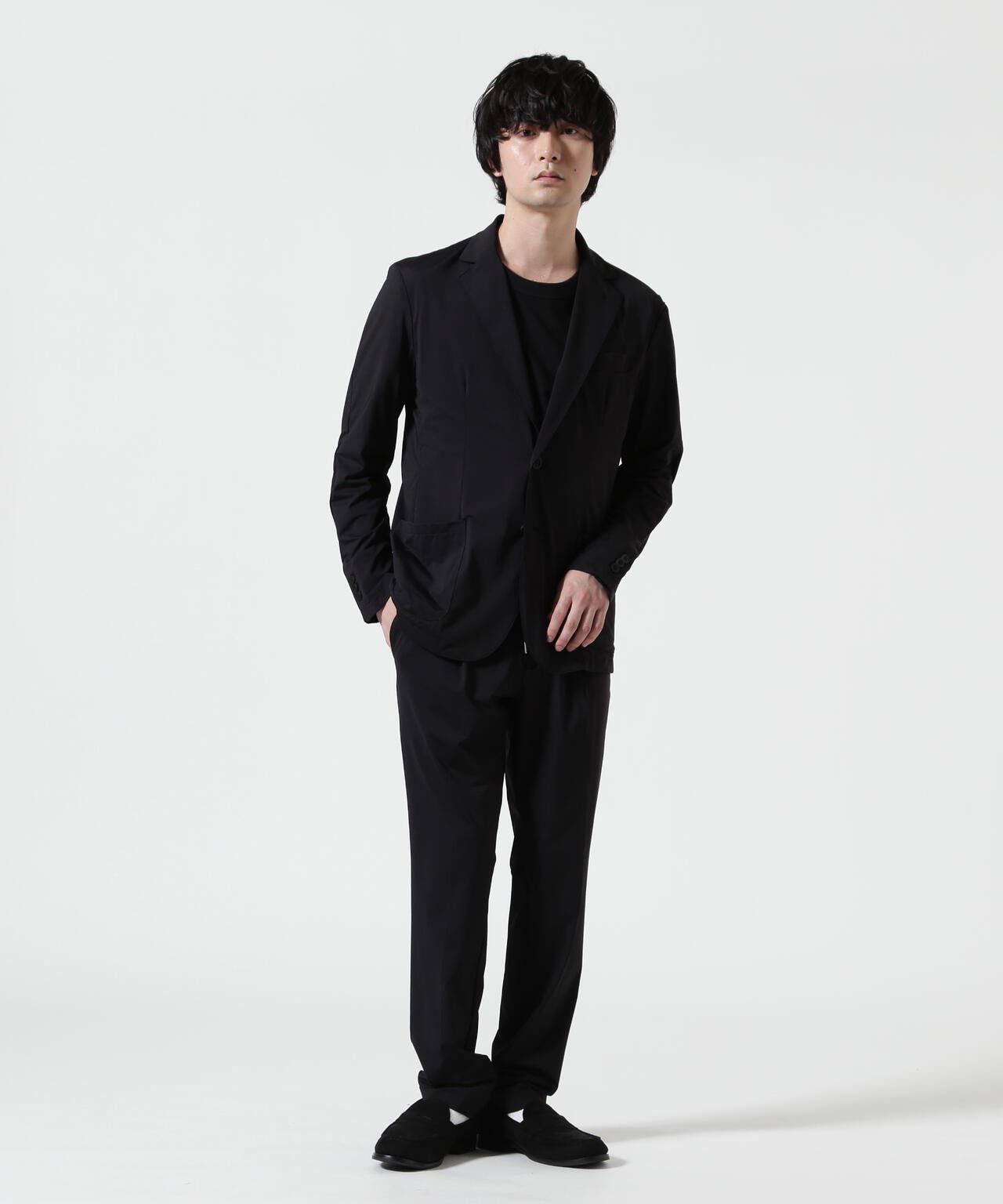 PIUORO(ピウオロ) NYLON TRICOT JACKET / ナイロントリコット ジャケット