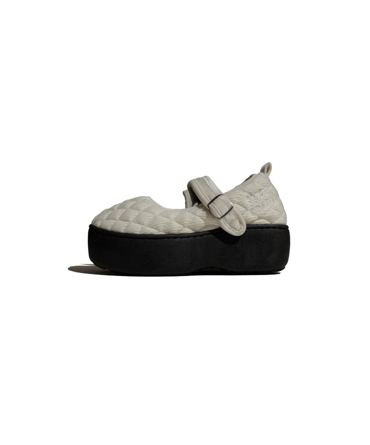ODAKHA(オダカ)ODAKHAxSUBU/ mary jane quilting platform shoes