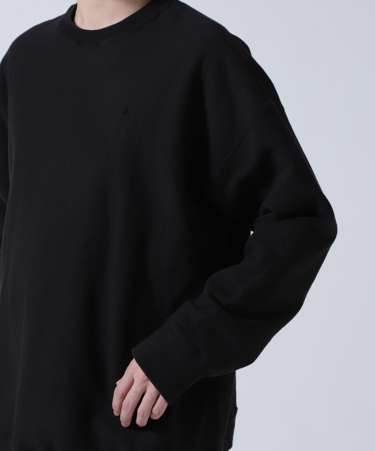 ATON(エイトン)GARMENT DYED URAKE | OVERSIZED PULLOVER