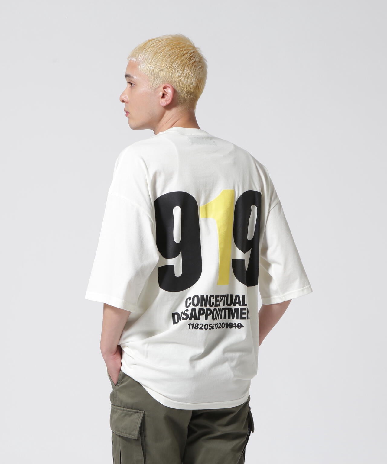 A.F ARTEFACT/919 Print Over Sized T-Shirts
