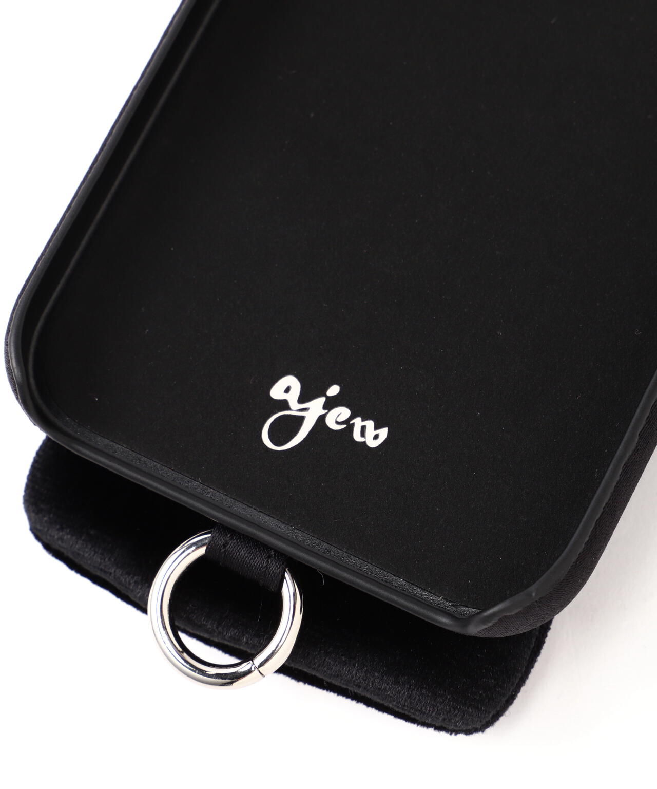 ajew/エジュー/SATIN DRESS CASE SHOULDER iPhone14Pro