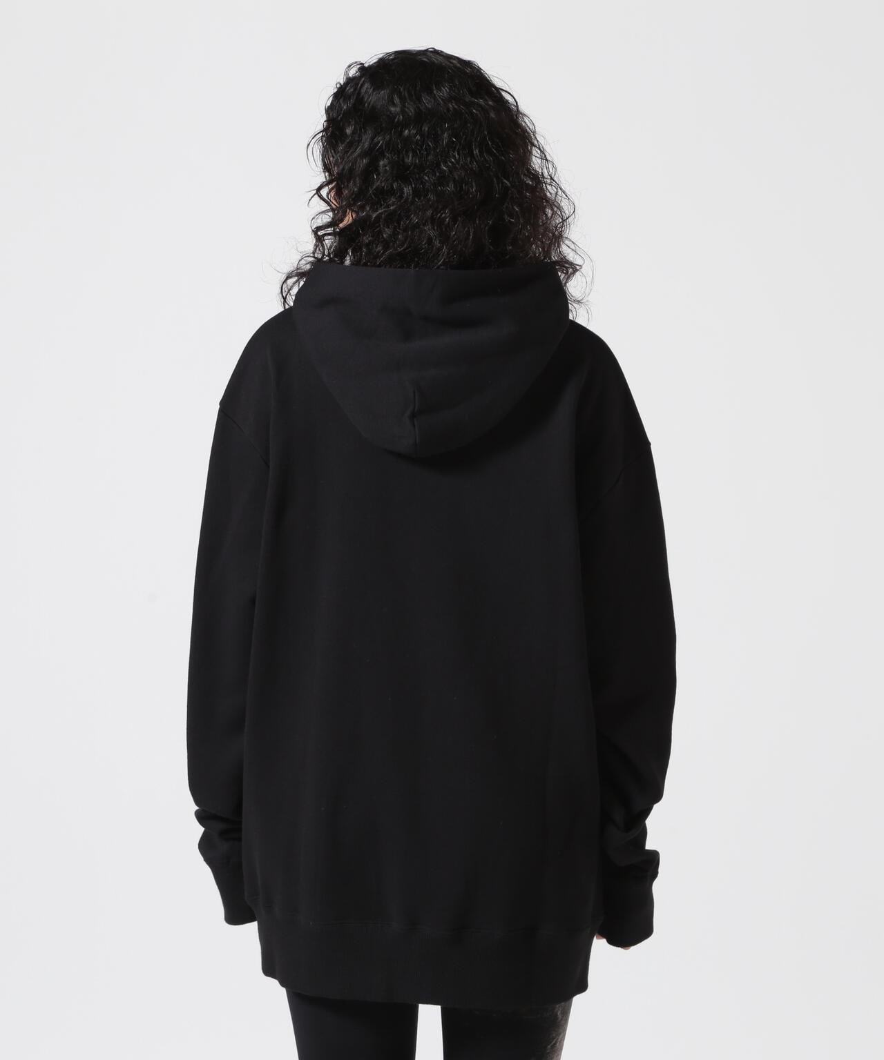 Y's/ワイズ/FLOWER+FOOTPRINT LONG HOODIE