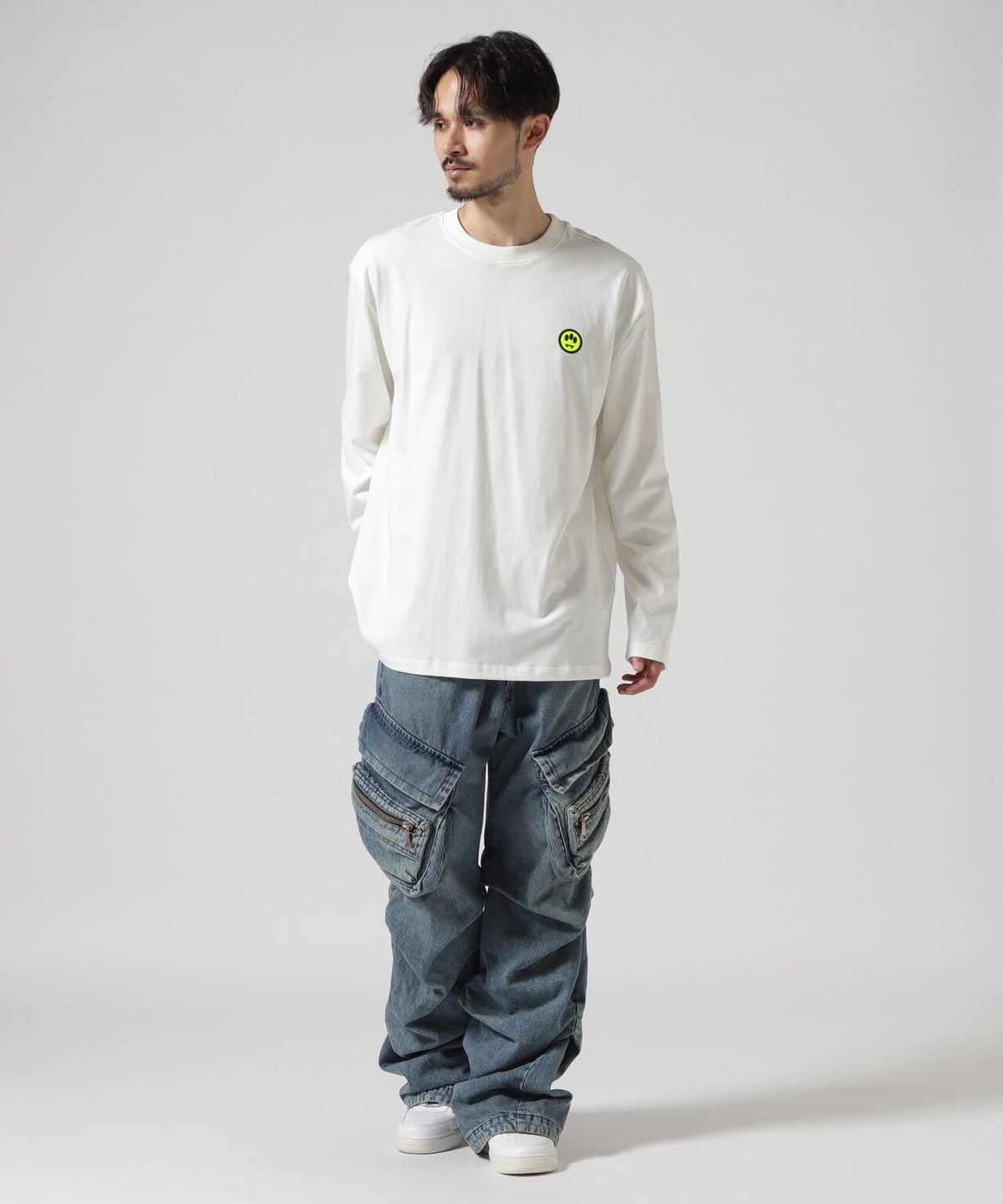 Barrow/バロー/日本別注 3D PRINT LS TEE