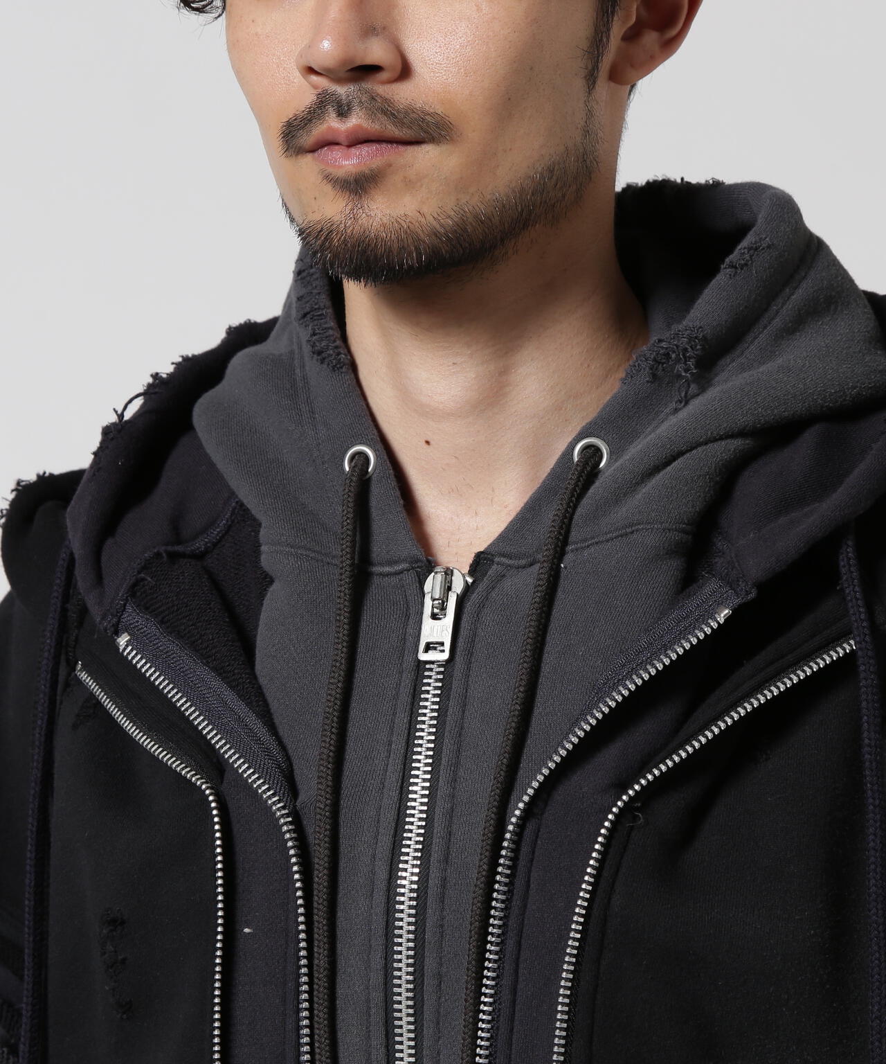 Maison MIHARAYASUHIRO/メゾン ミハラヤスヒロ/TRIPLE LAYERED NO SLEEVE PARKA