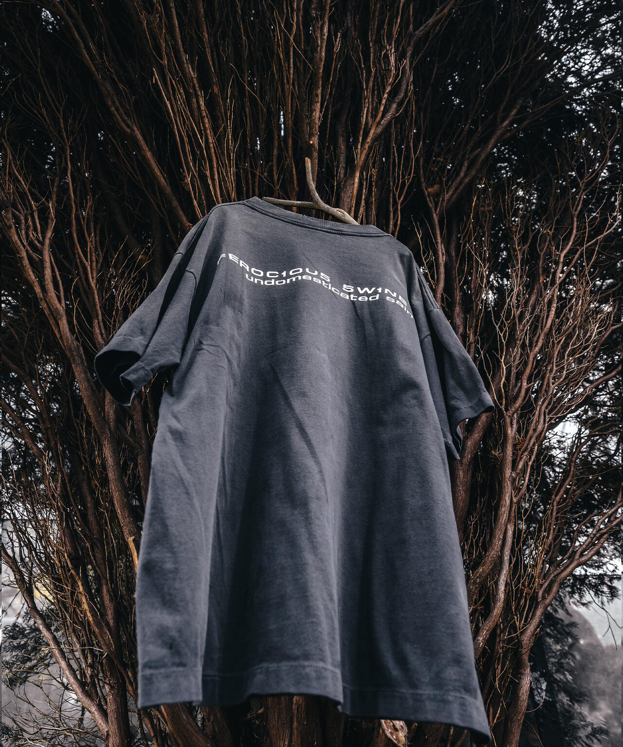 SAINT MICHAEL/セントマイケル/SS TEE ALINE BLACK