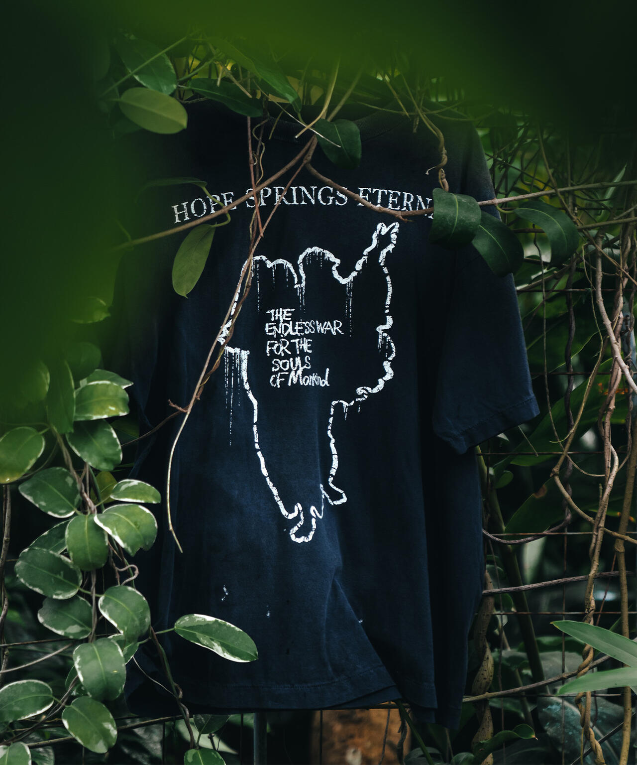 SAINT MICHAEL/セントマイケル/SS TEE / HOPE SPRING / BLACK