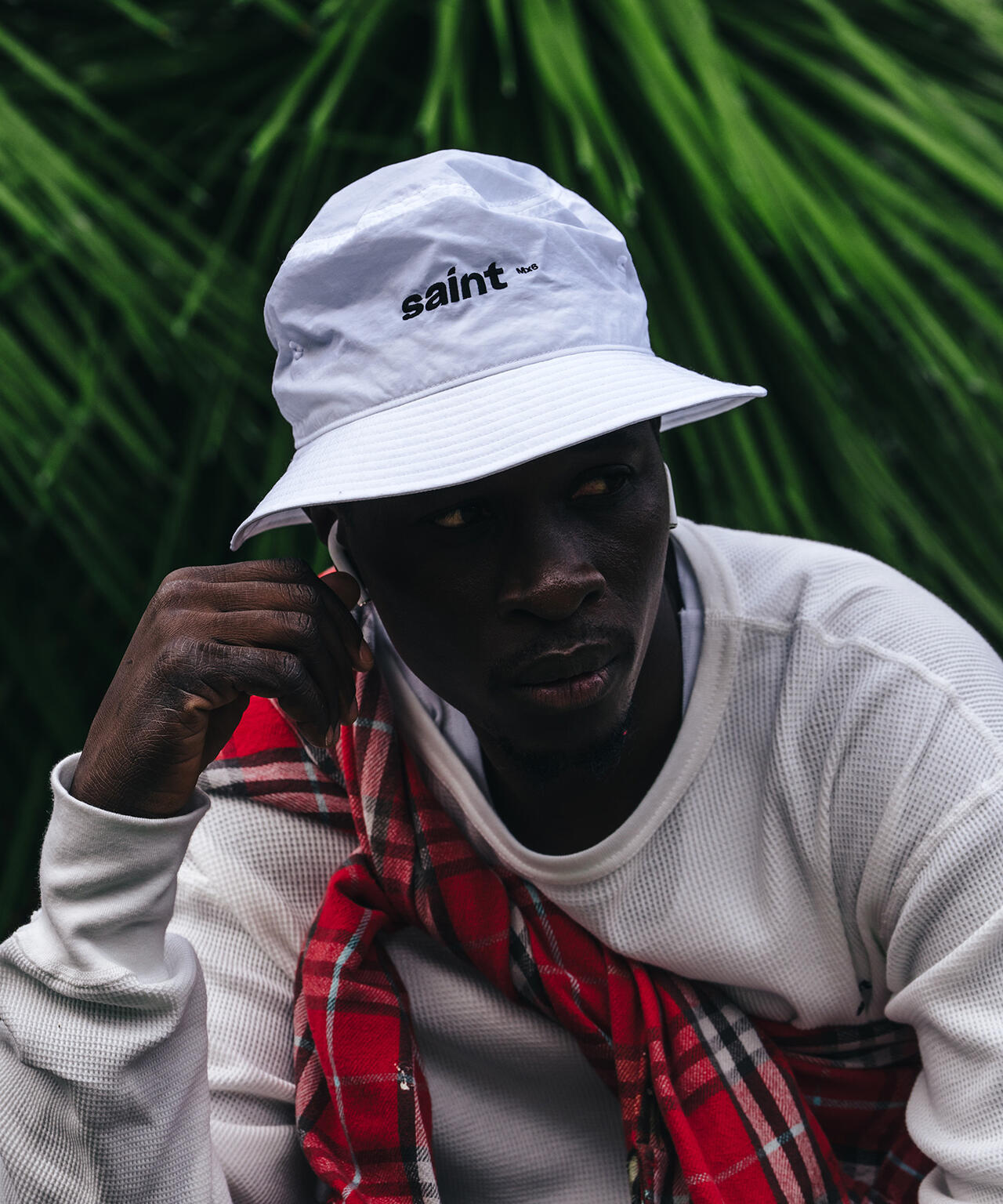 SAINT MICHAEL/セントマイケル/BUCKET HAT / SAINT / WHITE