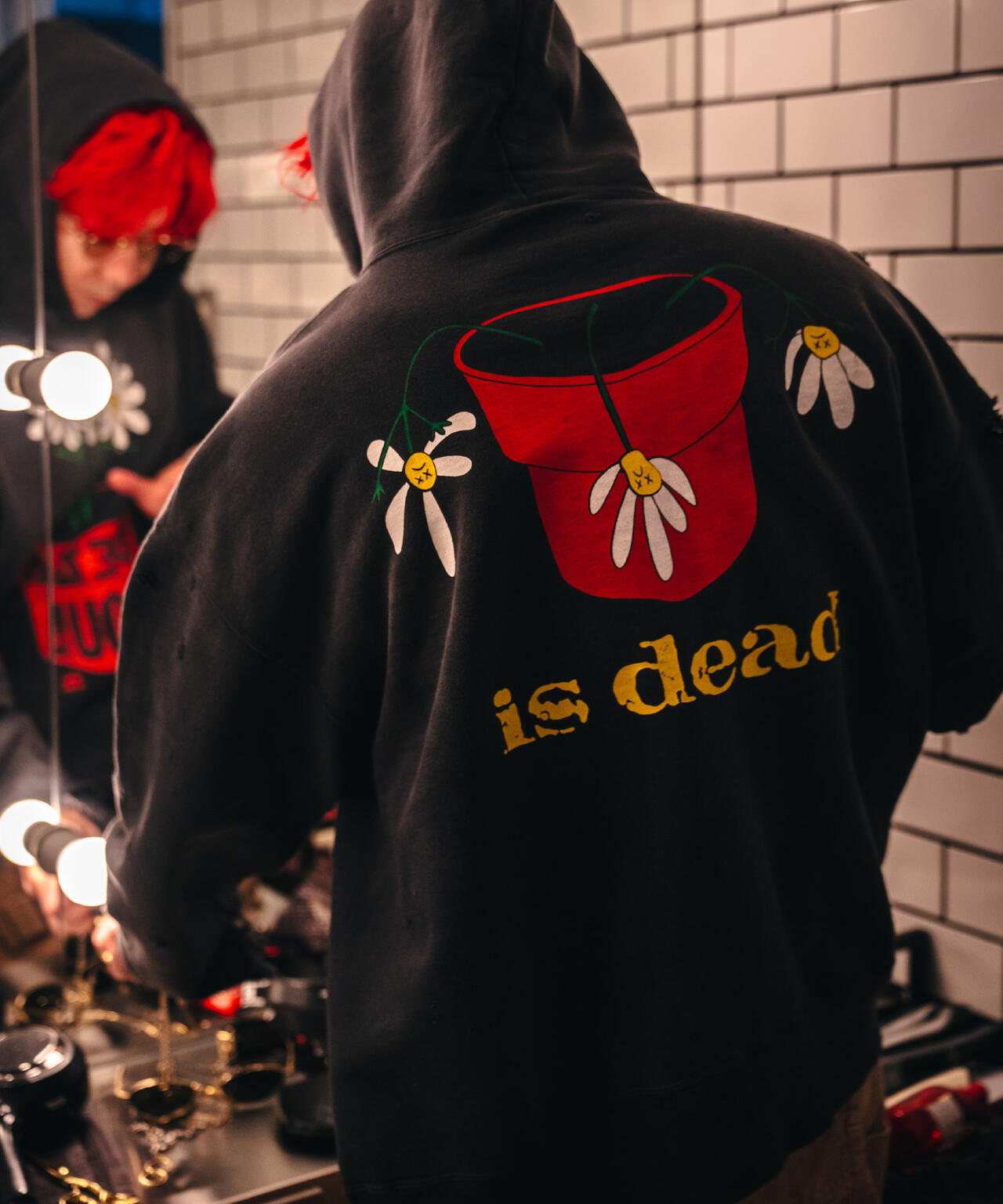 SAINT MICHAEL/セント マイケル/DLS_HOODIE/DE LA SOUL/BLACK